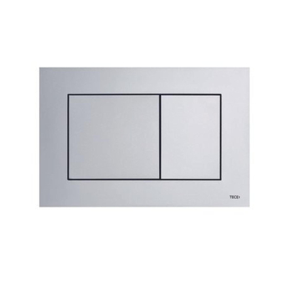 Tece Now bedieningsplaat voor duospoeltechniek mat chroom OUTLETSTORE