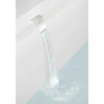 Villeroy & Boch Squaro Edge 12 ombouwset om de watertoevoer te integreren in overloop