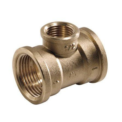 Tstuk reductie messing 341234FFF