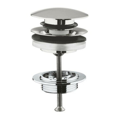 GROHE afvoergarnituur push open supersteel OUTLETSTORE