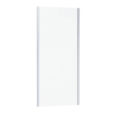 Nemo Start Profi zijwand - 87x195cm - inbouwmaat 87-89cm - helder veiligheidsglas 5mm - chroom