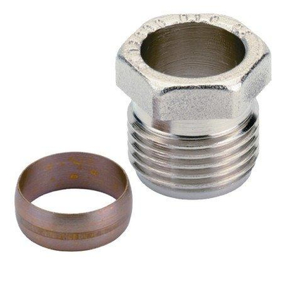 Riko Knelset - 1/2"x15 mm - extra lang - vernikkeld