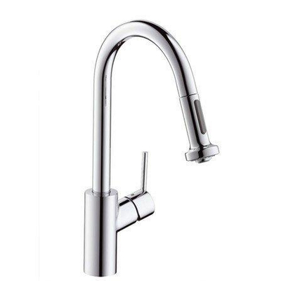 Hansgrohe Variarc 1 greeps keukenkraan met uittrekbare handdouche chroom