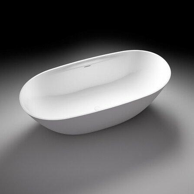 Nemo Stock Bello Style vrijstaand bad 177.5x80x56.5cm solid surface wit mat