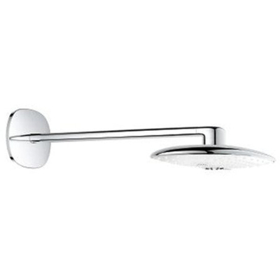 GROHE Rainshower Duo 360 Hoofddouche - 36x22cm - 2 straalsoorten - wandarm 45cm - moon white/chroom