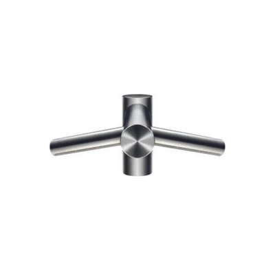 Dyson Airblade Wash & Dry handdroger 1000W en wastafelkraan in 1 met lage uitloop 15.9x30.3x28.6cm droogtijd 12 sec. RVS