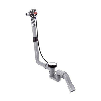 Hansgrohe Exafill S badafvoer , overloop en vulcombinatie met waste basisgarnituur voor normale bad