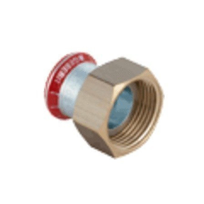 Geberit Mapress C staal vlakke koppeling met afdichtingsring verzinkt 28x1 1/4