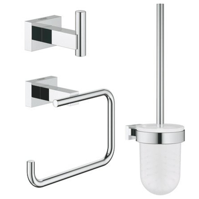 GROHE Essentials Cube accessoireset 3 in 1 chroom