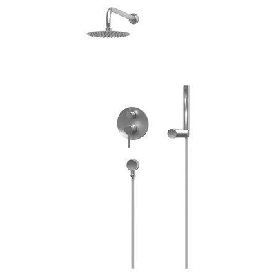 GO by Van Marcke Pasas Cocoon inbouw regendoucheset chroom