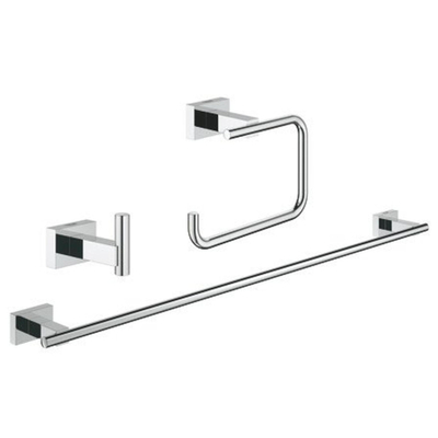 GROHE Essentials Cube accessoireset 3 in 1 chroom
