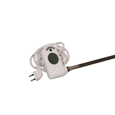 Nemo Spring Tensia2 - elektronische thermostaat - 1500W - met kabel - gemengde werking van handdoekradiatoren - wit