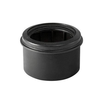 Geberit PE overgangsstuk PE 110x90mm zwart