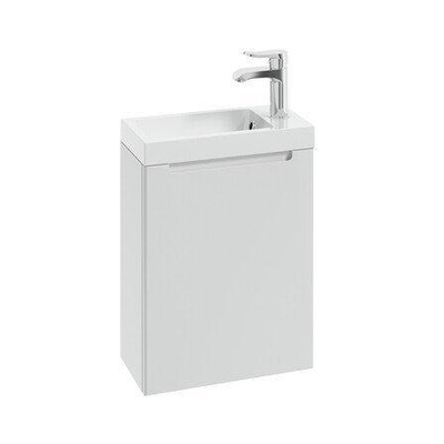 Nemo Spring Aurora handwasbak 200 x 400 x 122 mm minerale composiet wit