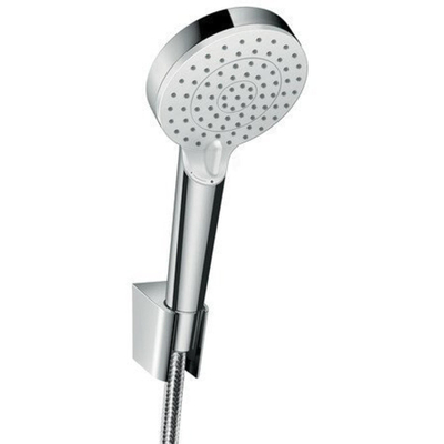 Hansgrohe Crometta vario porter doucheset 125cm wit chroom