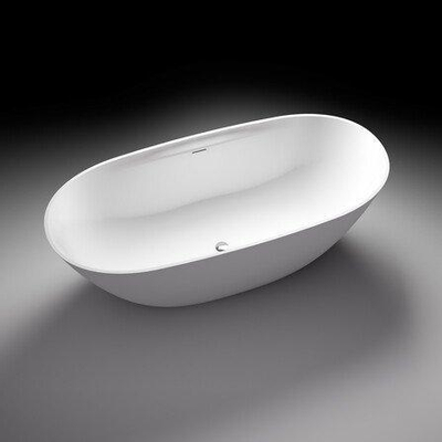 Nemo Stock Bello Style vrijstaand bad 177.5x80x56.5cm solid surface wit mat