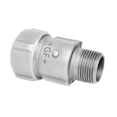 Georg Fischer Primofit klemkoppeling mof galva voor ISO 65 stalen buis conform REN 102261 rubber afdichting in NBR 34M x buis 34