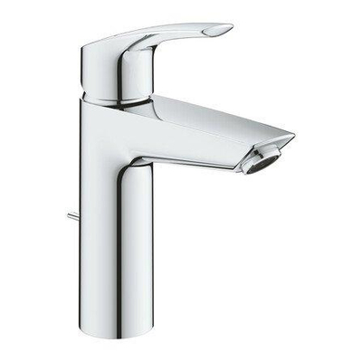 GROHE Eurosmart Wastafelmengkraan - M-Size - metalen hendel - SilkMove StarLight EcoJoy - temperatuurbegrenzer - chroom