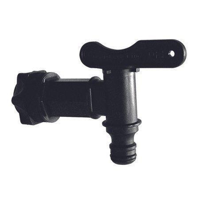 Go by Van Marcke kraan voor regenton type Gardena 3/4M PVC zwart