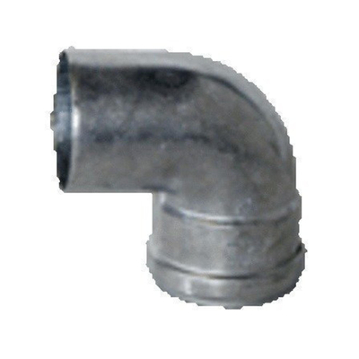 Burgerhout BM FIX Dikwandige aluminium afvoerbocht 90 graden 80mm