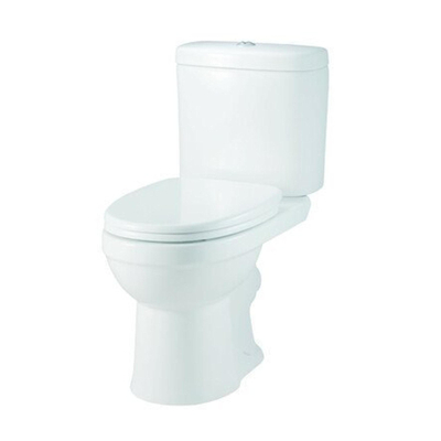 Nemo Start - Star - PACK - staand toilet 687 x 856 x 389 mm, wit porselein, verhoogd met uitgang H 18 cm - jachtbak met Geberit spoelmechanisme, wit porselein - toiletzitting softclose in duroplast SHOWROOMMODEL