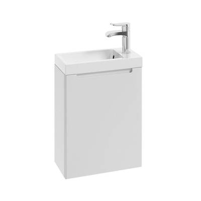 Nemo Spring Aurora handwasbak 200 x 400 x 122 mm minerale composiet wit