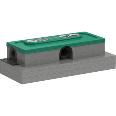 Hansgrohe uBox Universal inbouwlichaam voor rechte afvoeren vlakke installatie