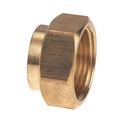 Go by Van Marcke koperen draadfitting verloopmof 3/4F x 1/2F messing