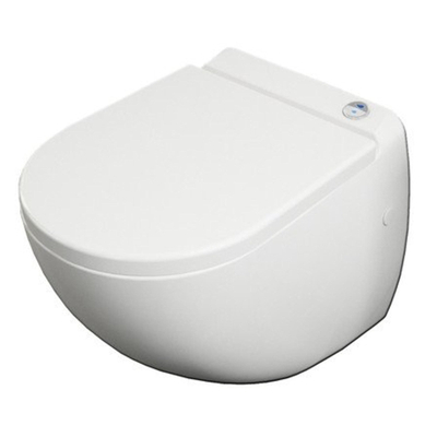 GO by Van Marcke - hang wc - met vermaler - met dubbele spoeling 2/4 L - met zitting