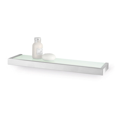 Zack Linea Planchet M 46.5X13.2X3cm Melkglas Mat Gesatineerd RVS